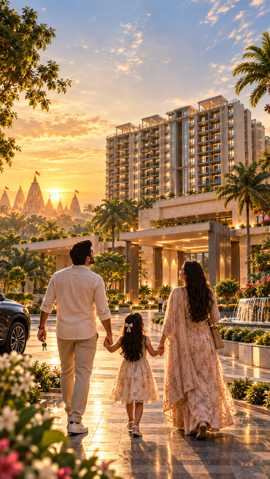 Krishna Galaxy Rooftop Terrace Space Vrindavan